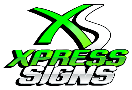 Express signs logo no background